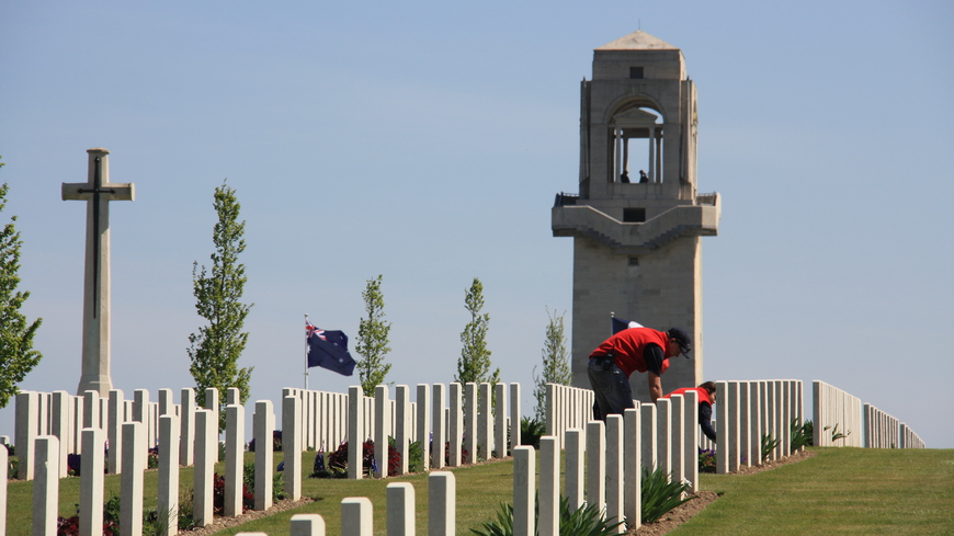 memorial australien villers bretonneux cimetiere tour